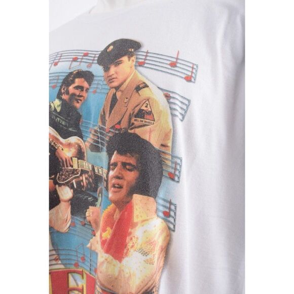 Elvis Presley Mens Graphic T-Shirt Top Size XL Direct From Graceland - Picture 4 of 6